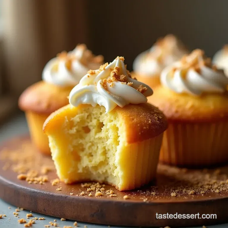 The Ultimate Soak Truly Tender Tres Leches Cupcakes presentation