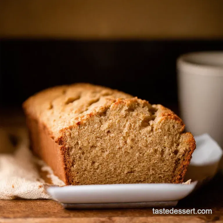 The AbsolutelyNeverFails Banana Bread presentation