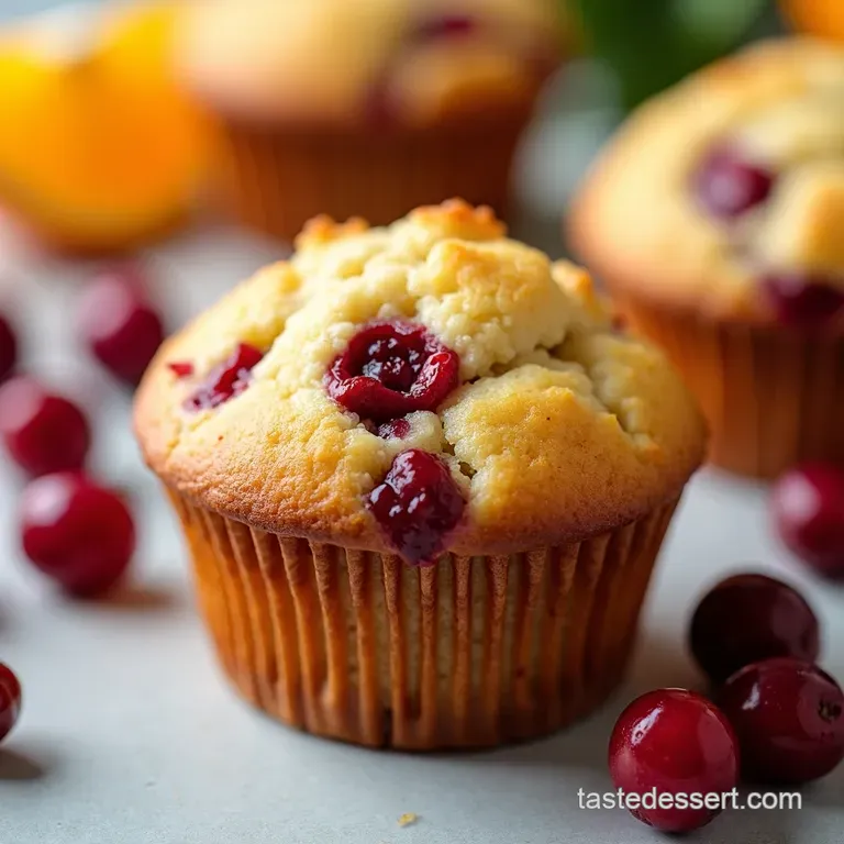 The Best Moist Cranberry Orange Muffins Recipe
