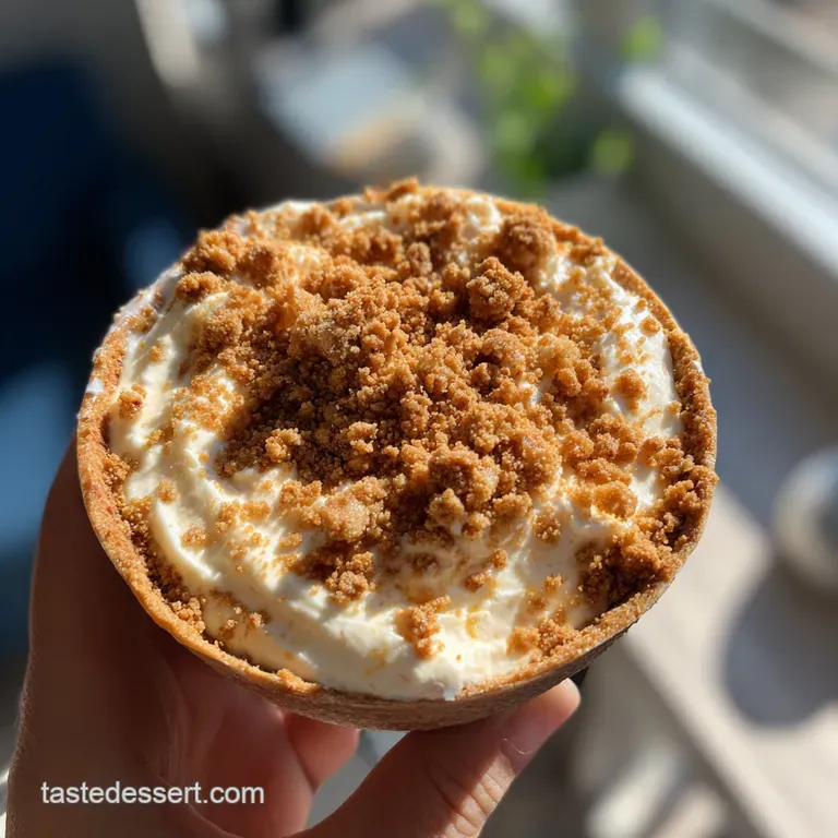 The Crème de la Crème FaffFree NoBake Cheesecake Dip presentation