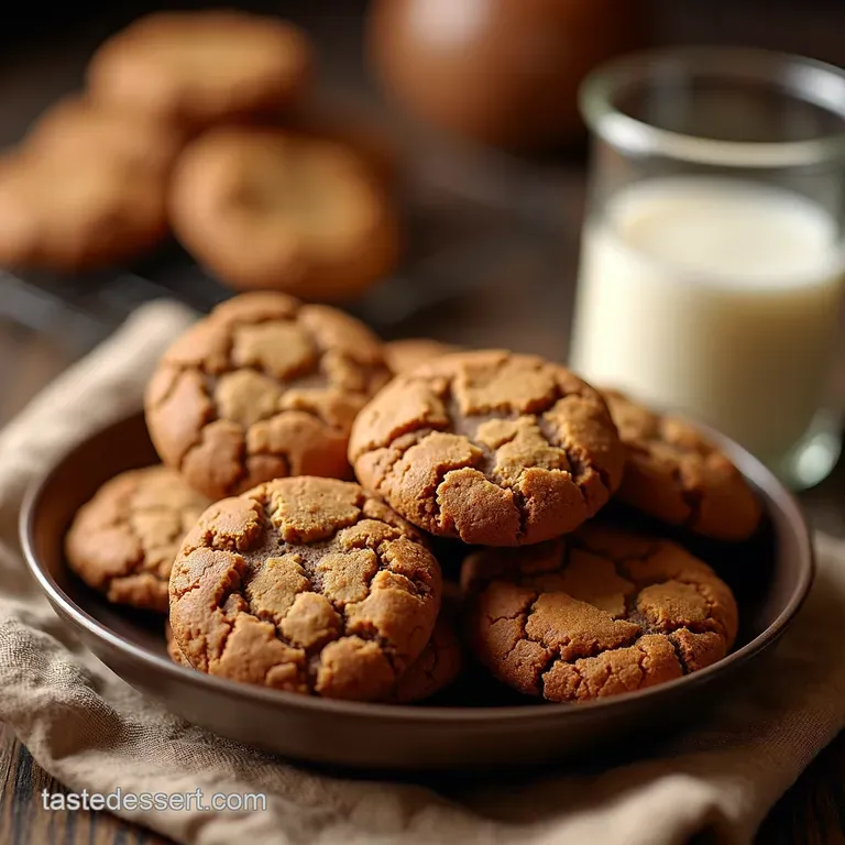 The Crinkletop Classic Deeply Spiced Irresistibly Chewy Molasses Cookies presentation