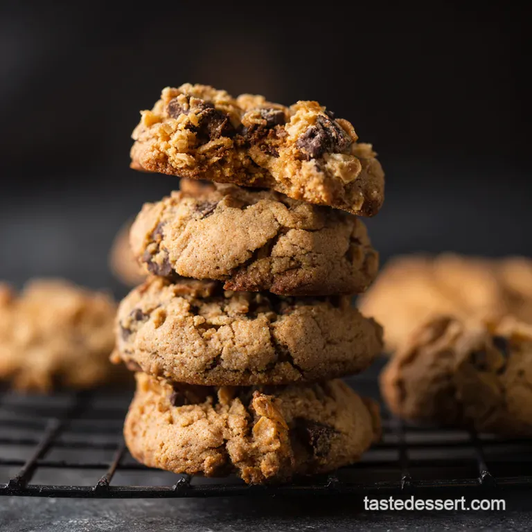 The Elvis Cookie Peanut Butter Cornflake Crunch presentation