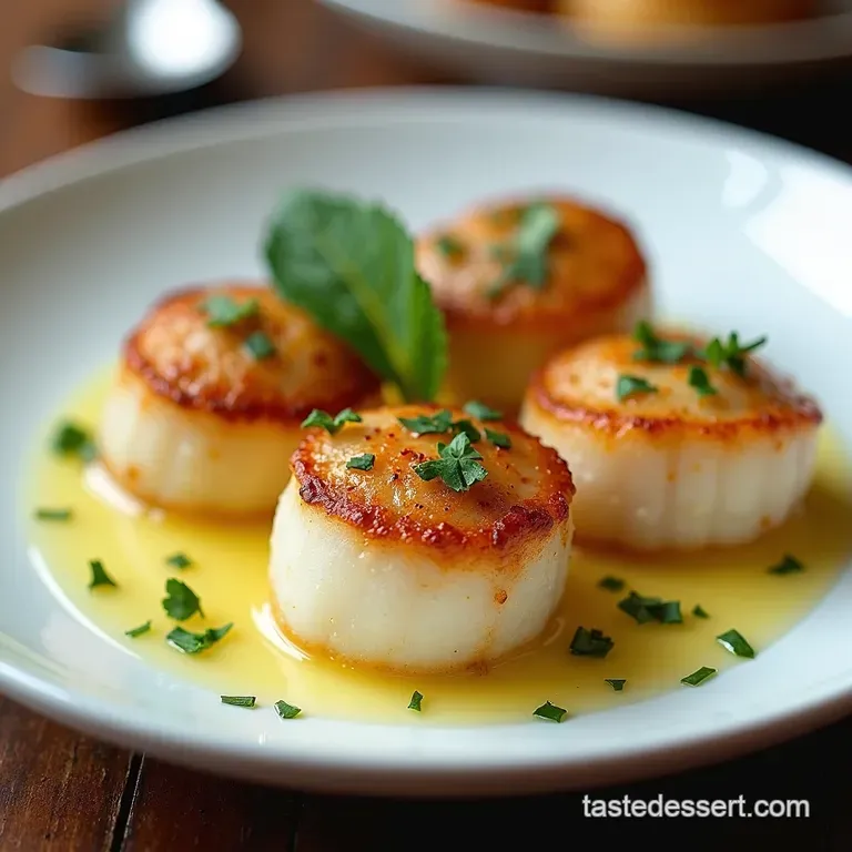 My GoTo for seared scallops easy Restaurant Quality in 10 Mins