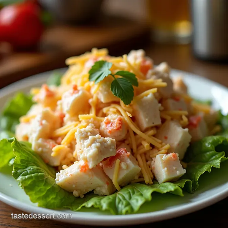 The New England Summer Crab Salad Light Zesty and Absolutely Brilliant presentation