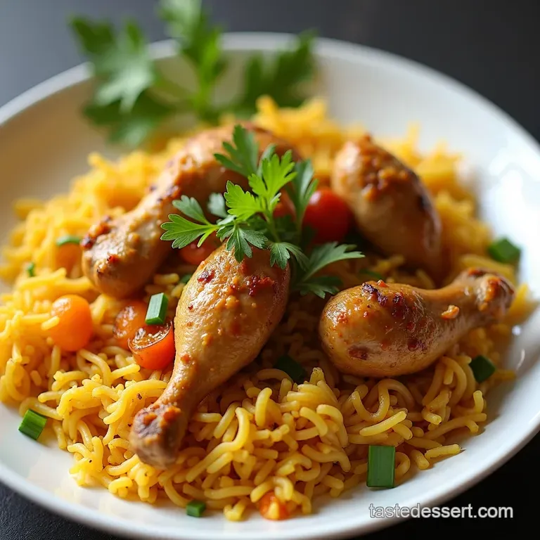 The Perfect Pot SlowMarinated Chicken Saffron Biryani