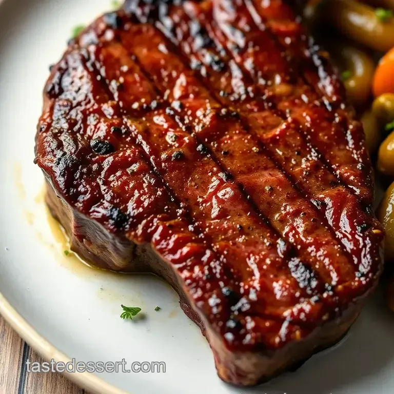 The Perfect Reverse Sear Ribeye: Steakhouse Quality at Home presentation