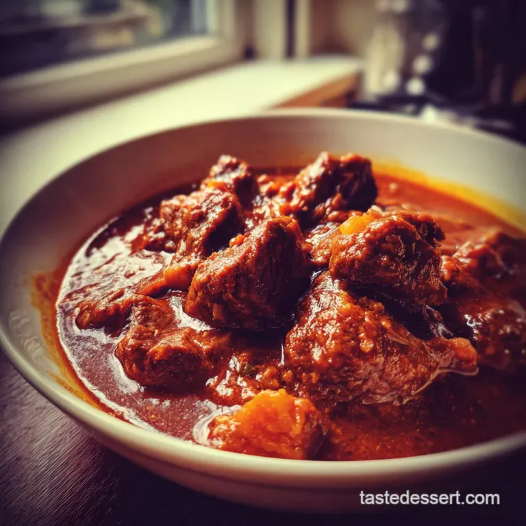 The Proper Job Hungarian Goulash Slowcooked Beef Stew presentation