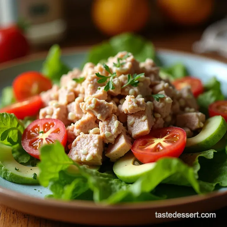 The Proper Job Tuna Salad A Bright Zesty Take on a British Classic presentation