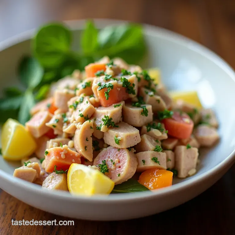 The Proper Job Tuna Salad A Bright Zesty Take on a British Classic