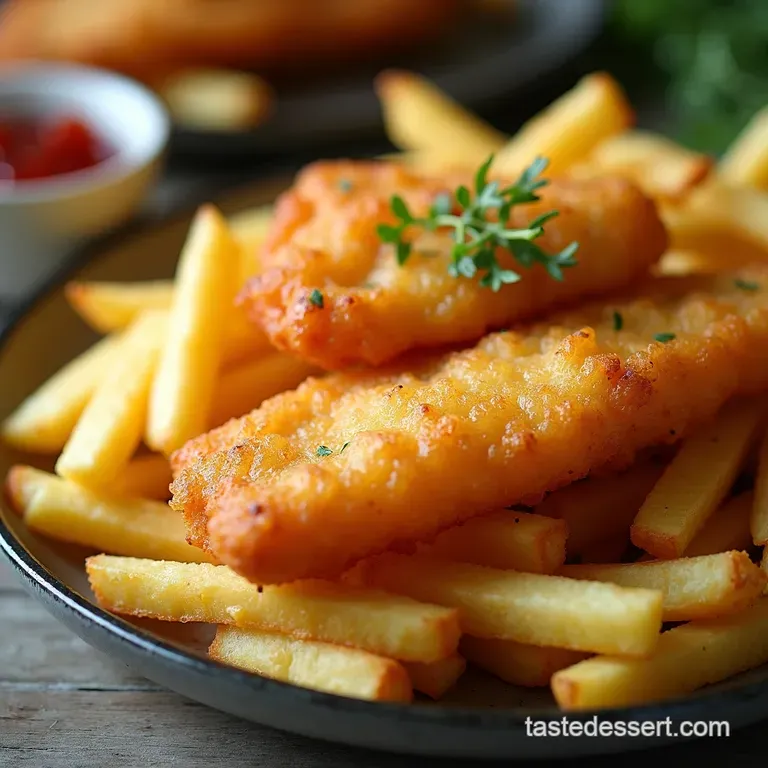 The Quintessential Fish and Chips A Home Cooks Guide to Golden Perfection