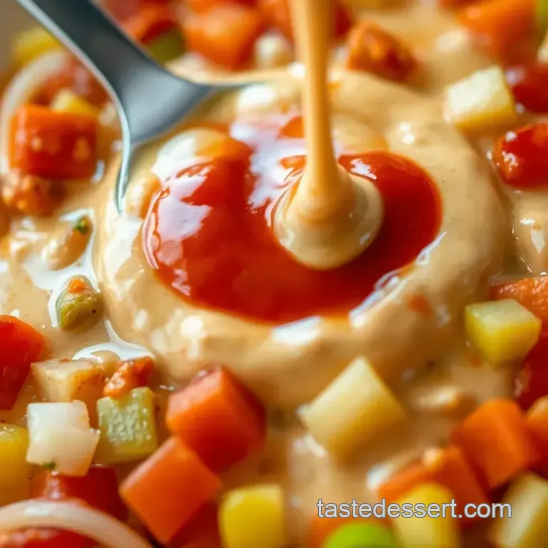 The Real Mccoy: Homemade Russian Dressing presentation