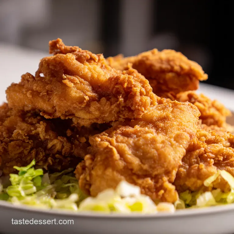 The Ultimate Athome Kfc Copycat Crispy Fried Chicken Recipe presentation