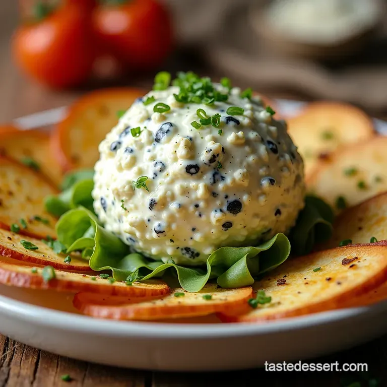 The Ultimate Blue Cheese Walnut Cheese Ball