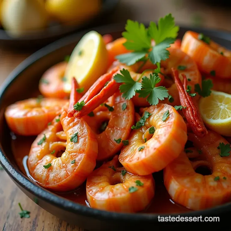 The Ultimate Cajun Seafood Boil with Kiss the Chef Garlic Butter Sauce presentation