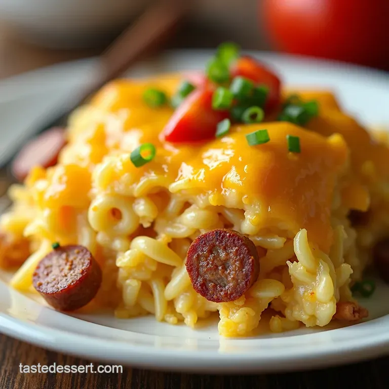 My Cheesy Sausage Breakfast Hashbrown Casserole Recipe