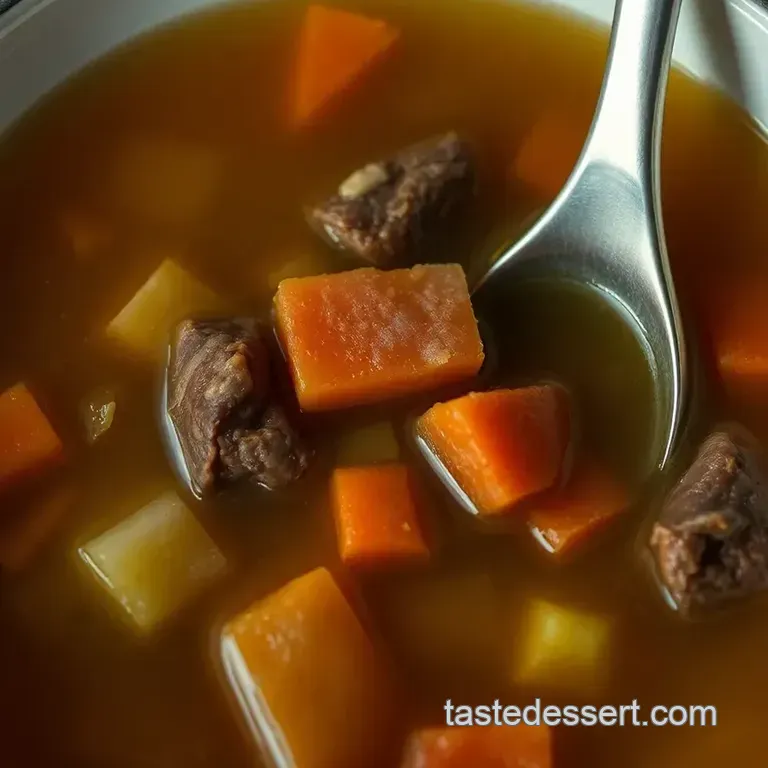 The Ultimate Comfort: Homemade Bone Broth presentation