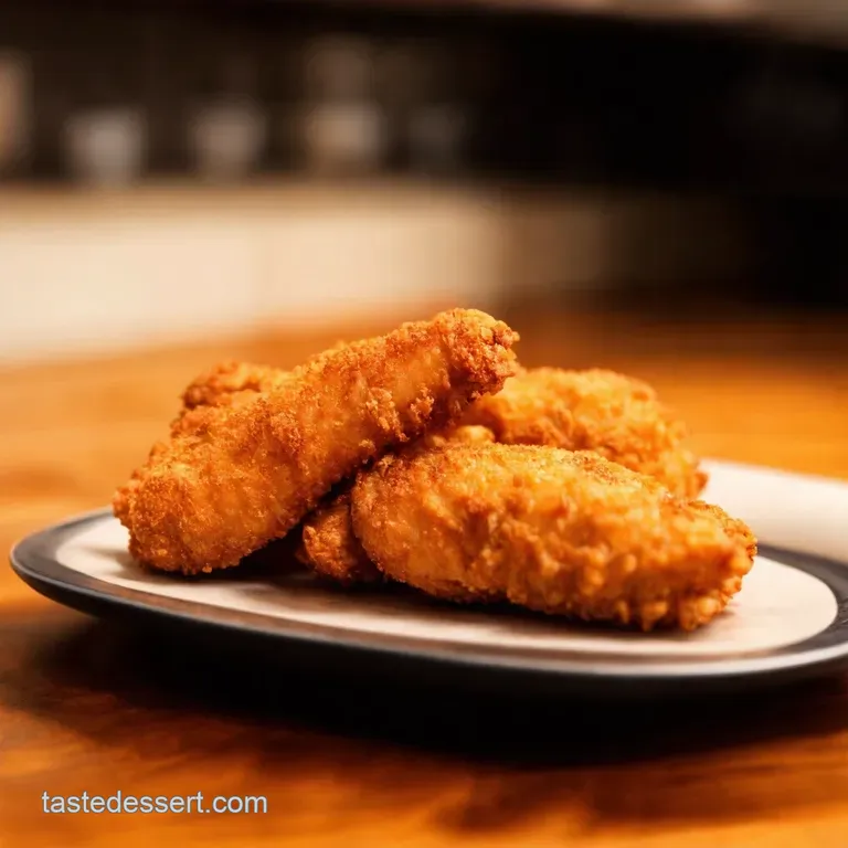 The Ultimate Crispy Chicken Tenders presentation