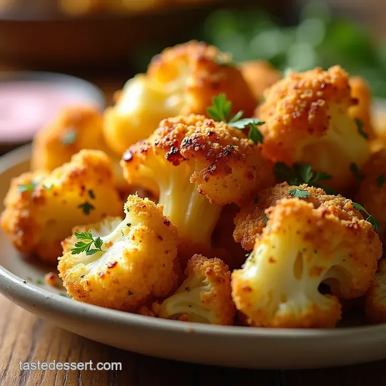 The Ultimate Crispy Roasted Cauliflower Seriously presentation