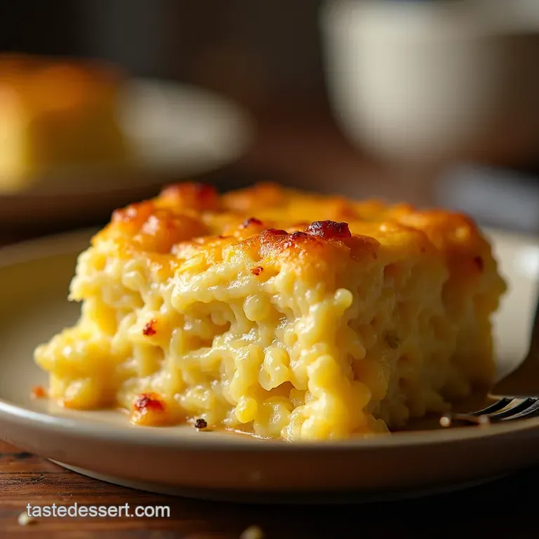 The Ultimate Golden Morning Casserole Cheesy Savoury and Built to Beat the Blues presentation