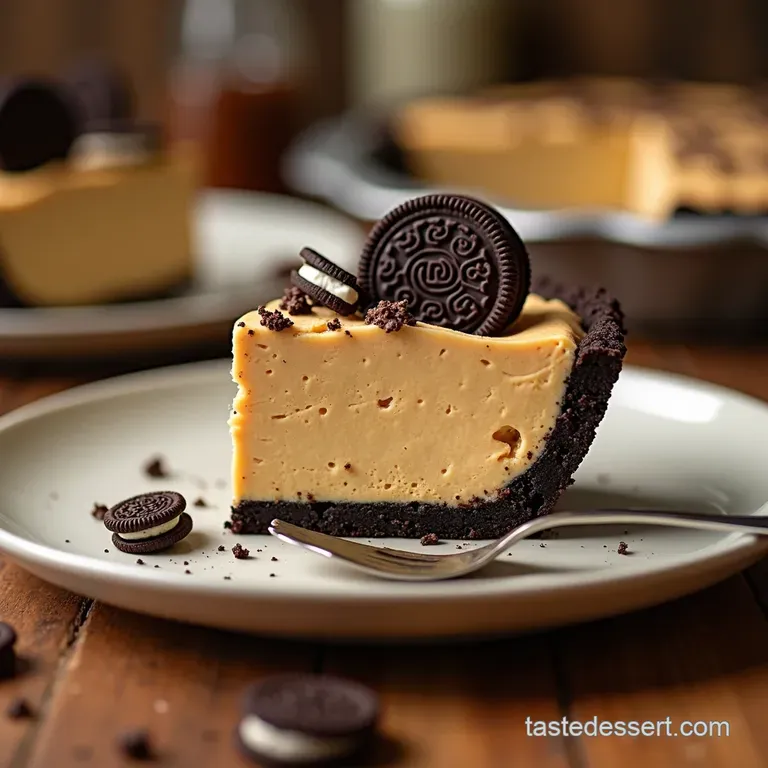 The Ultimate Oreo Peanut Butter Pie presentation