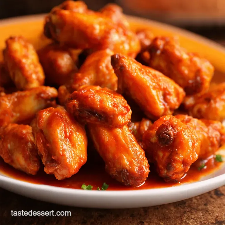 The Ultimate Ovenbaked Buffalo Wings presentation