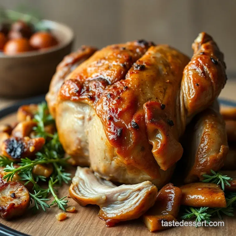 The Ultimate Roast Capon: Crispy Skin Juicy Meat Every Time