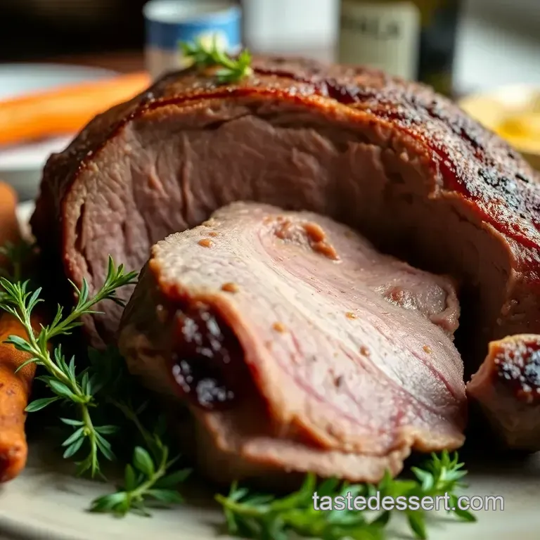 The Ultimate Slow-Roasted Bottom Round: Sunday Roast Made Easy! presentation