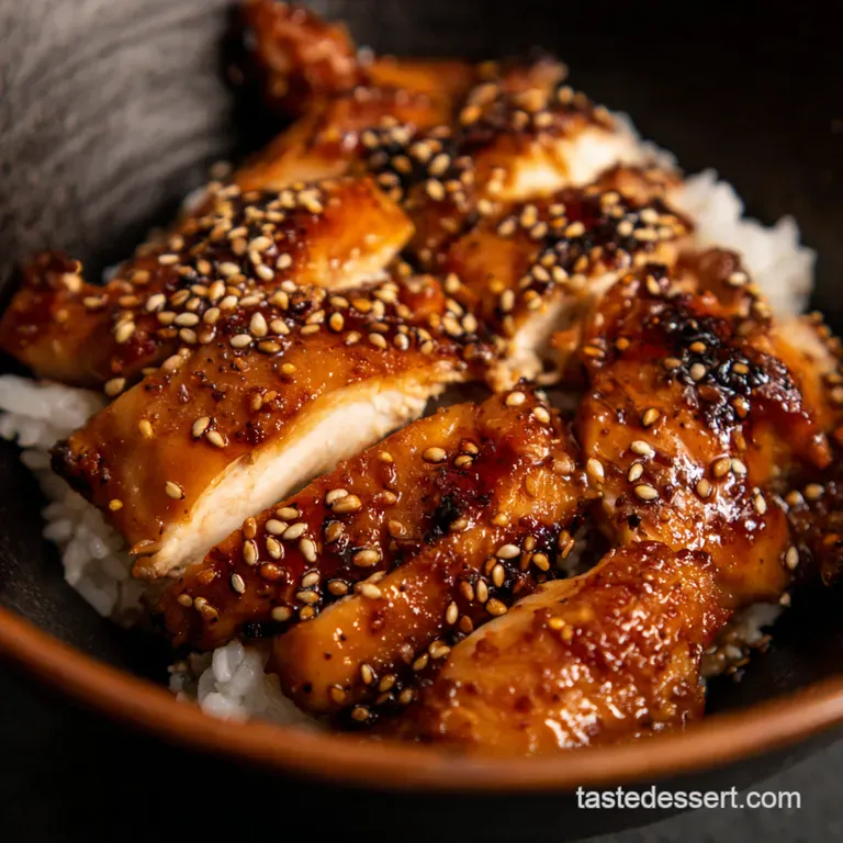 The Ultimate Teriyaki Chicken Marinade Sweet Savoury Perfection presentation