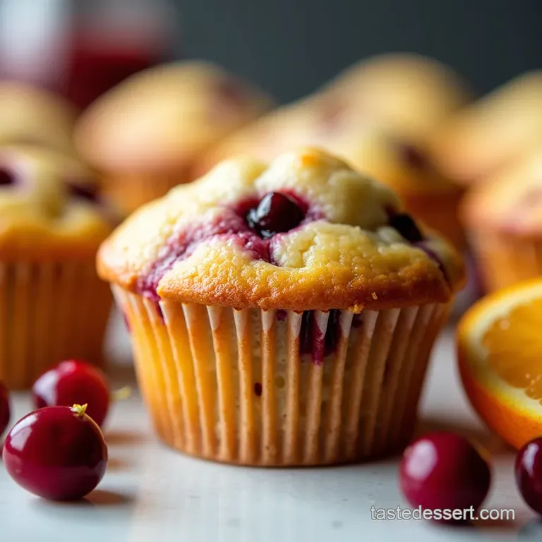 The Ultimate Zesty Cranberry Orange Burst Muffins