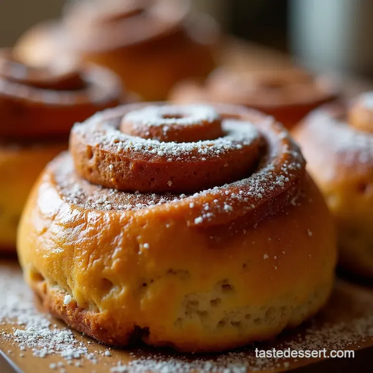 Totally Doable Cinnamon Buns presentation