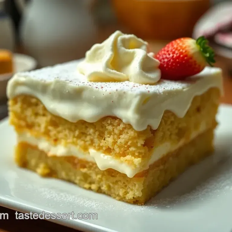 Tres Leches Cake: A Honduran Classic
