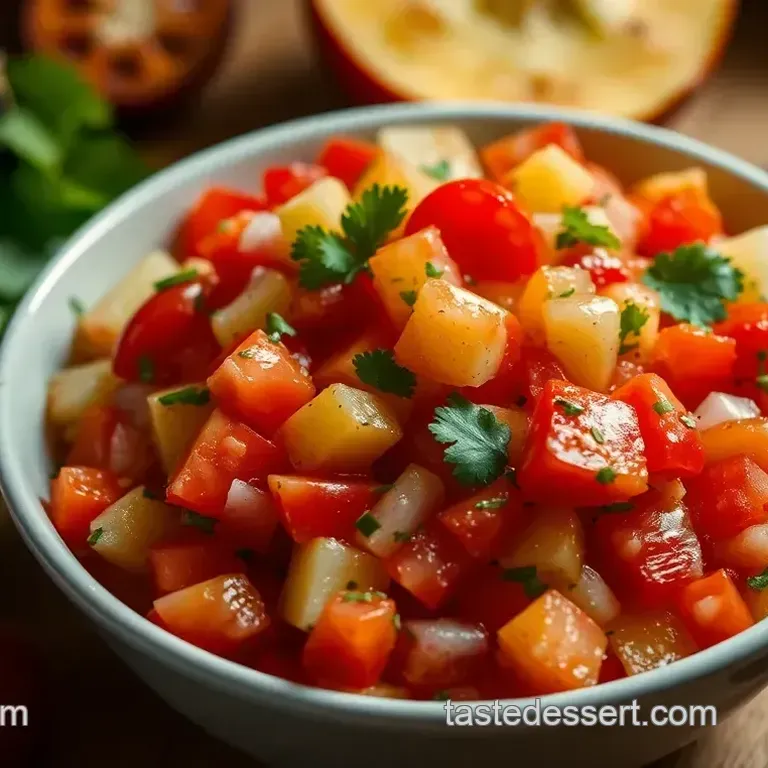 Tropical Pineapple Salsa: A Zesty Delight!