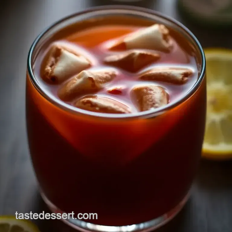 Twisted Tea Infusion: Homemade Iced Tea with a Boozy Twist presentation