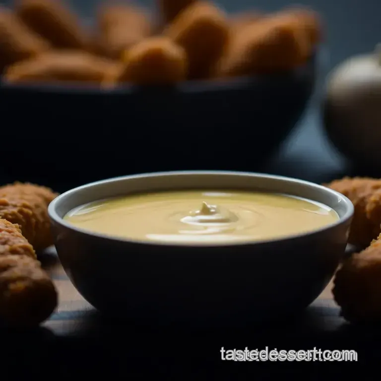 Ultimate Chicken Finger Dipping Sauce Trio presentation