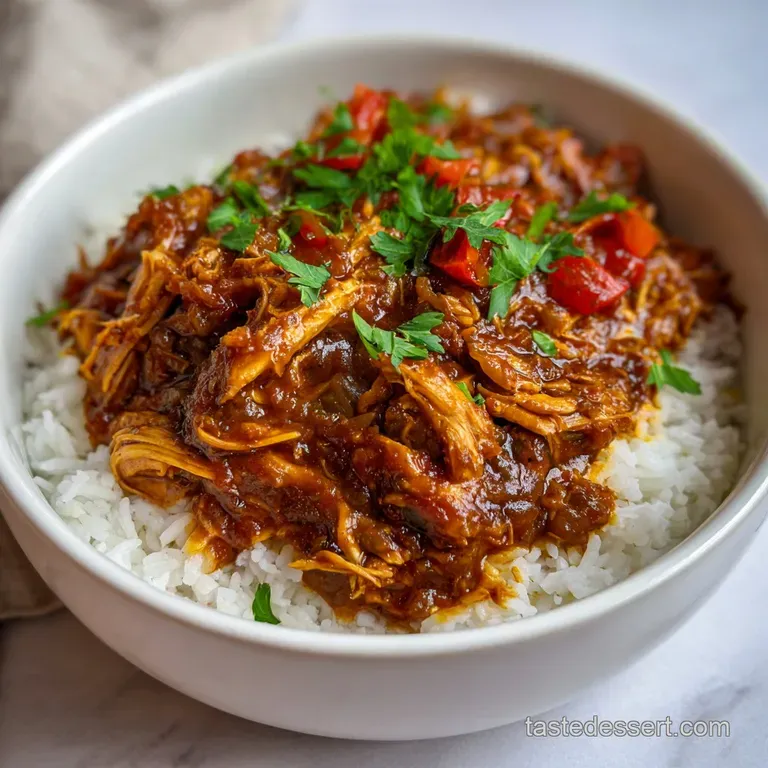 Chicken Ropa Vieja: Smoky Tangy Cuban Classic