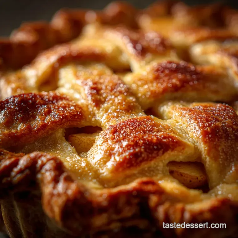 Apple Pie: the Ultimate Butter Shortening Flaky Crust Recipe presentation