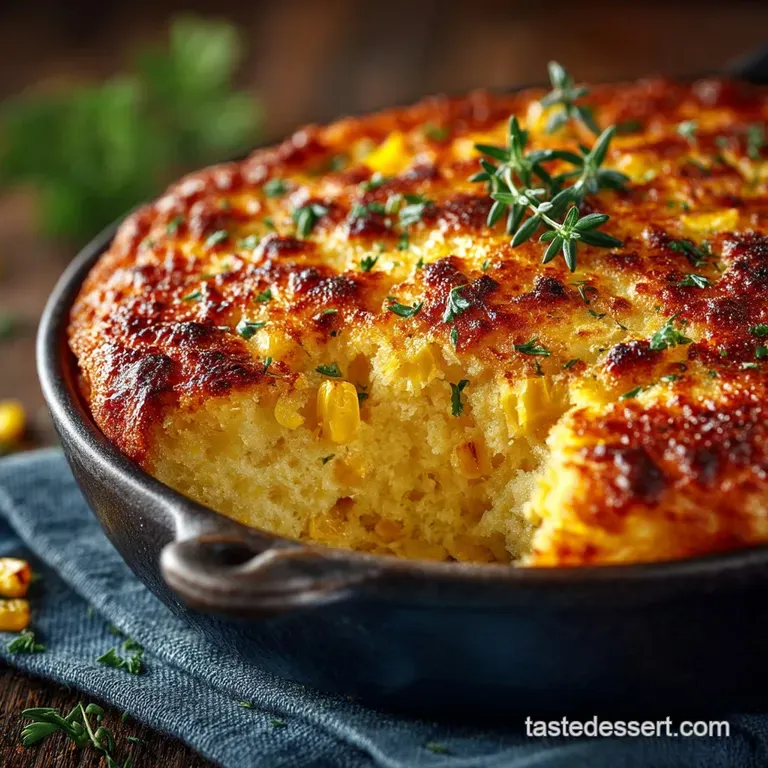 Foolproof German Corn Pudding Maisauflauf Creamy Savoury Bake