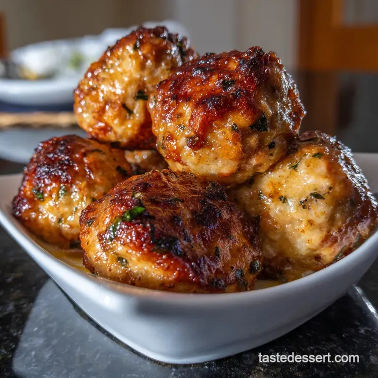Ninja Foodi Recipes: Crispy Tender Chicken Meatballs