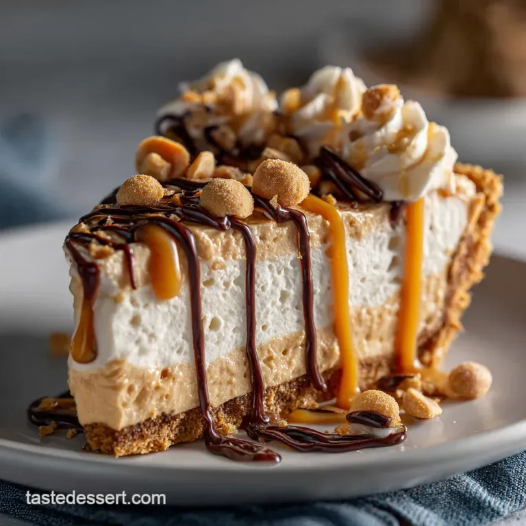 Peanut Butter Pie: The Ultimate No-Bake Cloud Pie