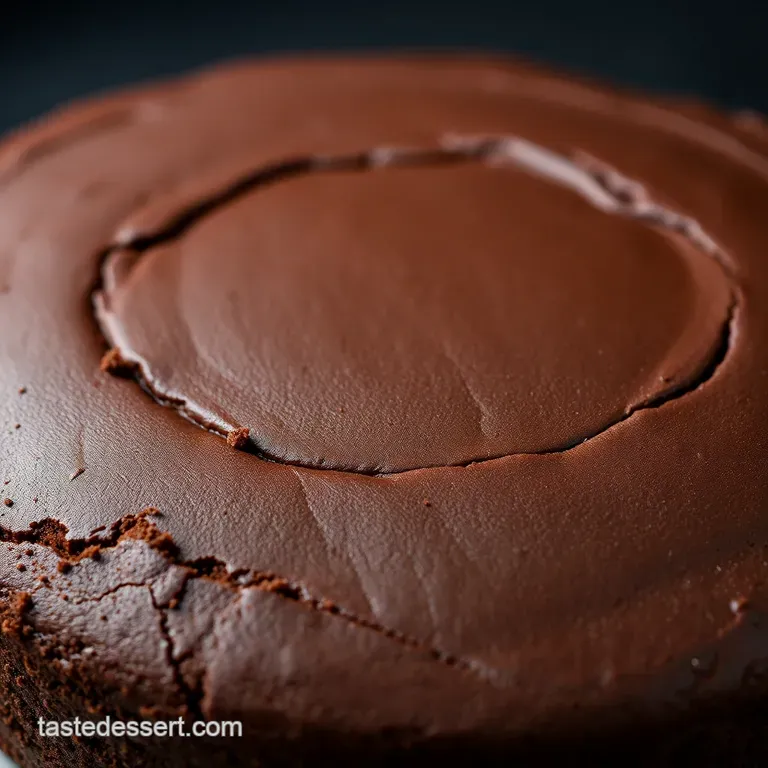 Ultimate One-Bowl Chocolate Cake presentation