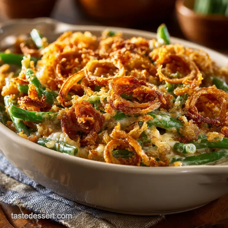 Ultimate Green Bean Casserole: The Creamy Scratch-Made Showstopper