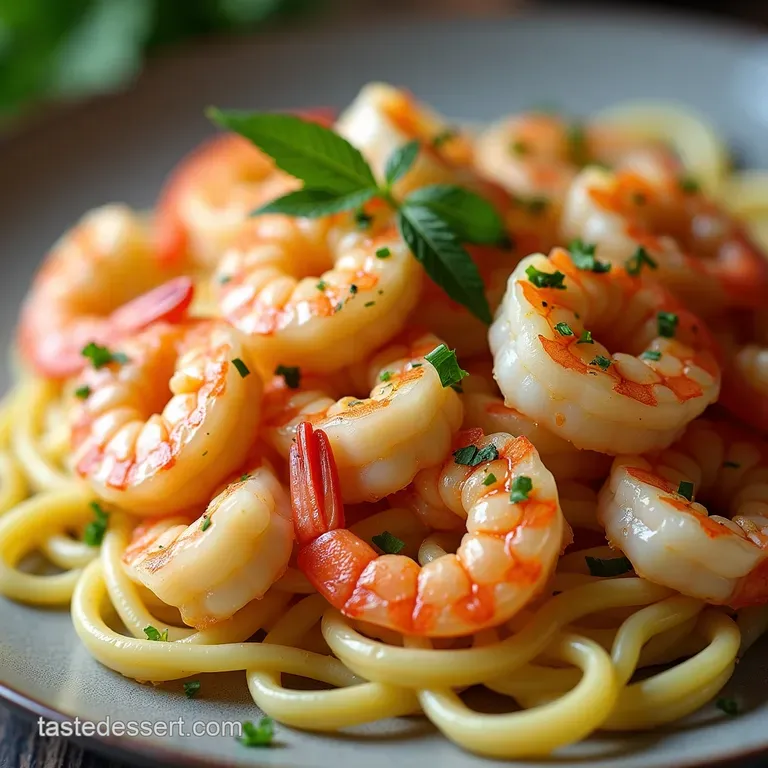 The Ultimate LemonGarlic Shrimp Scampi with Linguine