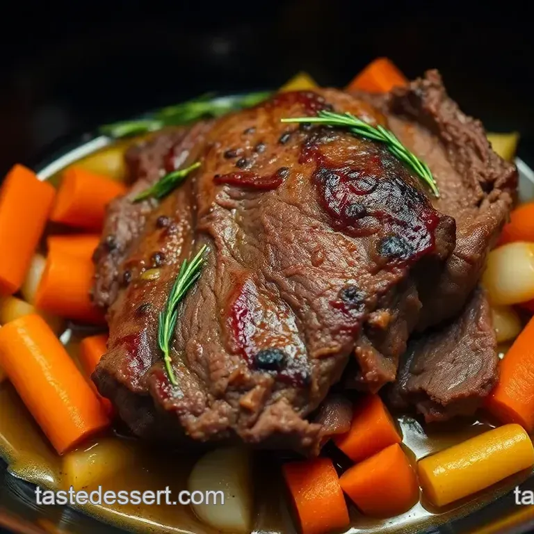Ultimate Slow Cooker Rump Roast with Gravy