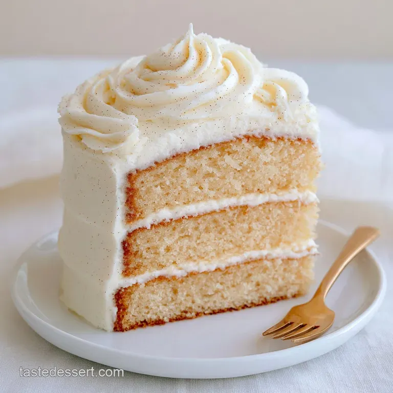 Ultimate Vanilla Bean Cake: Velvety and Moist