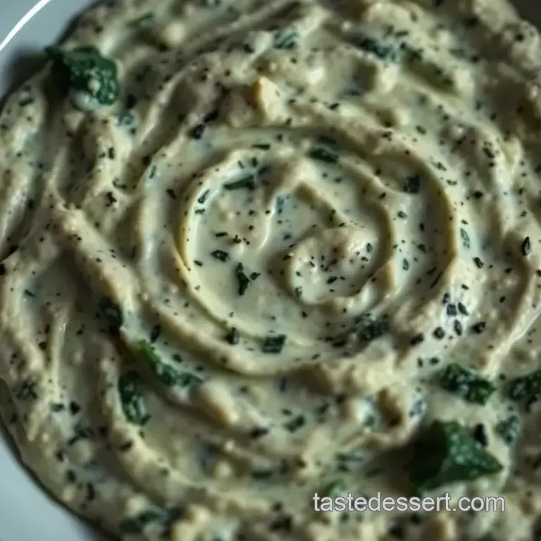 Vegan Spinach and Artichoke Dip: Starbucks-Inspired Delight presentation