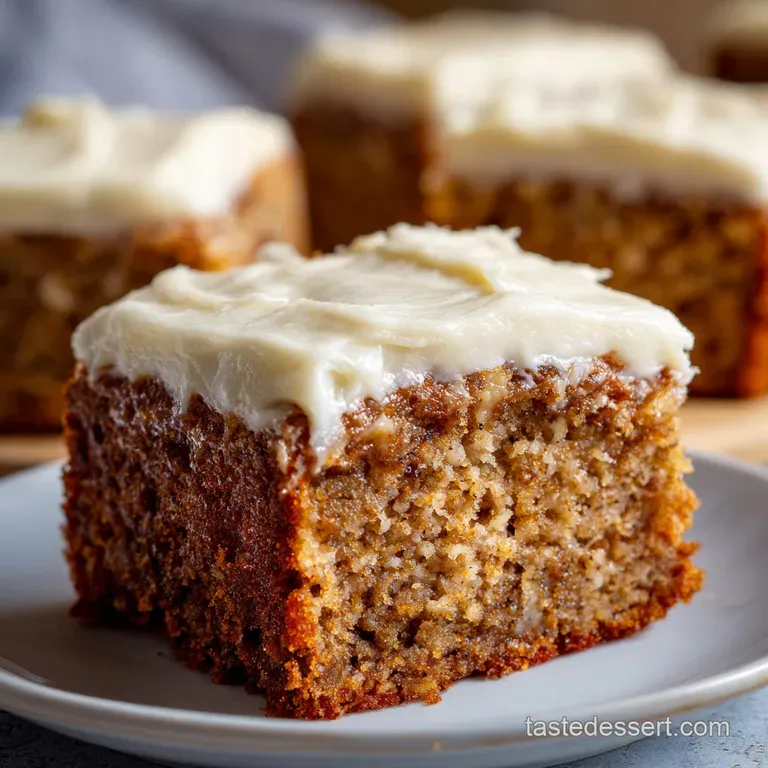 Banana Bars with Cream Cheese Frosting