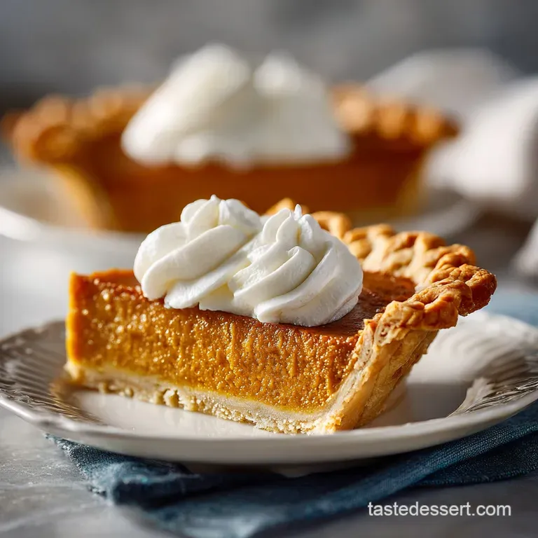 Pumpkin Pie: The Ultimate Velvety Spiced Classic with Flaky Crust
