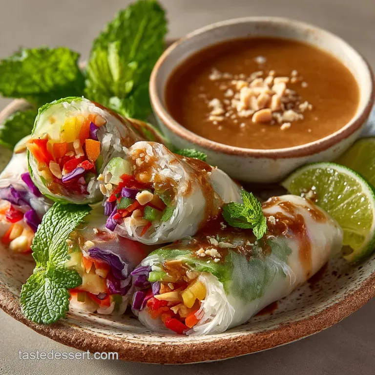 Vietnamese Summer Rolls Gỏi Cuốn Fresh Fast Fabulous presentation