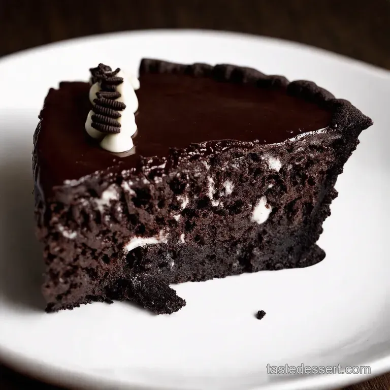 Warm Gooey Oreo Dream Pie