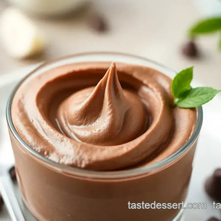 Whipped Chocolate Mousse Delightfully Rich